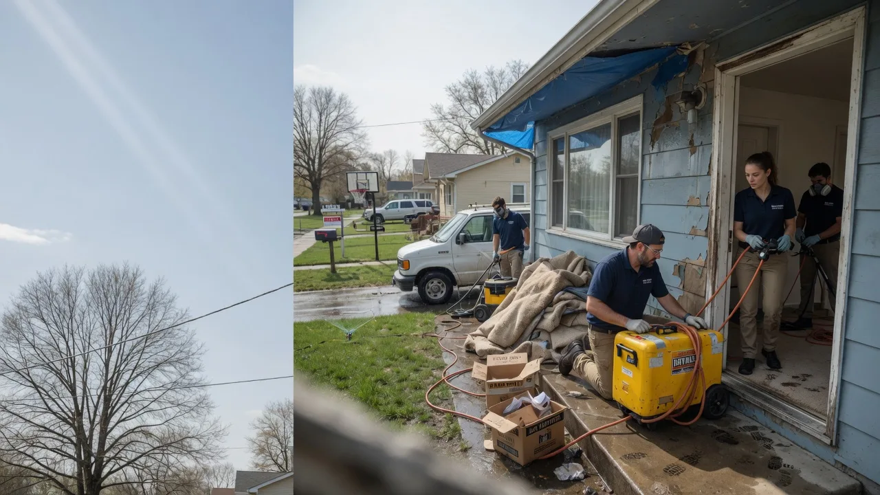 Basement Flood Cleanup in Rowlett, TX near me